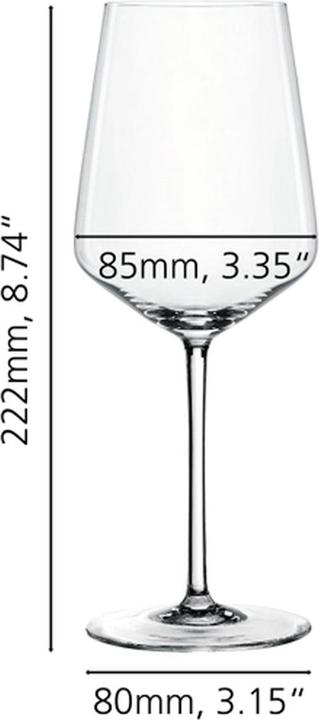 Image du produit Spiegelau Style Weissweinglas 4-er Set (44 cl, 4 Verres, Verres à vin blanc)