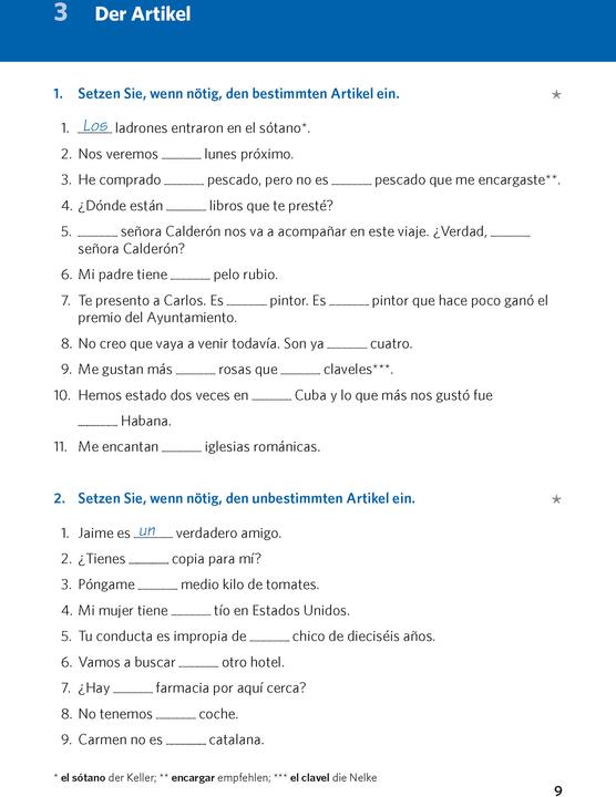 Actual product image Langenscheidt Grammatiktraining Spanisch (German, Spanish, 2022)