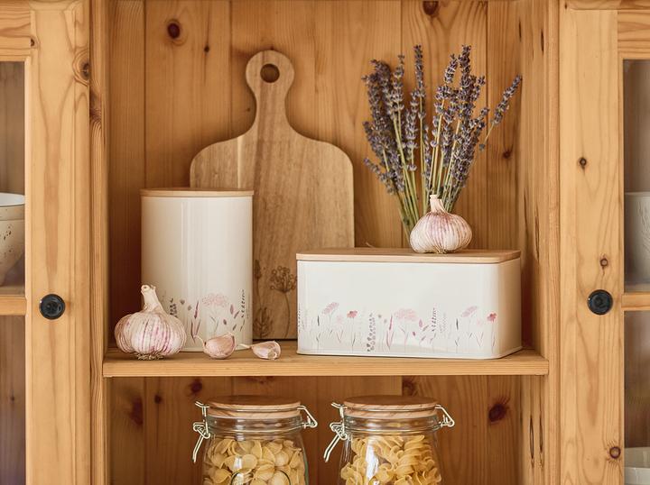 Image du produit Zeller Present Servier- und Schneidbrett Wildflowers Akazie 30x17 cm