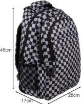 Actual product image Kruzzel Backpack 22L - Chessboard 24530 (22 l)