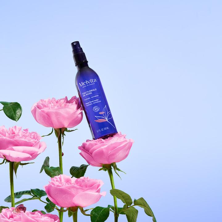 Produktbild Melvita Damaszener Rosen-Blütenwasser Spray (Gesichtswasser, 400 ml)
