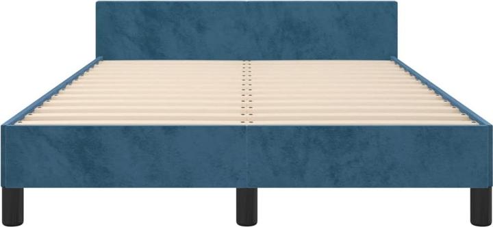 Produktbild vidaXL Bettgestell mit Kopfteil Samt (120 x 190 cm)