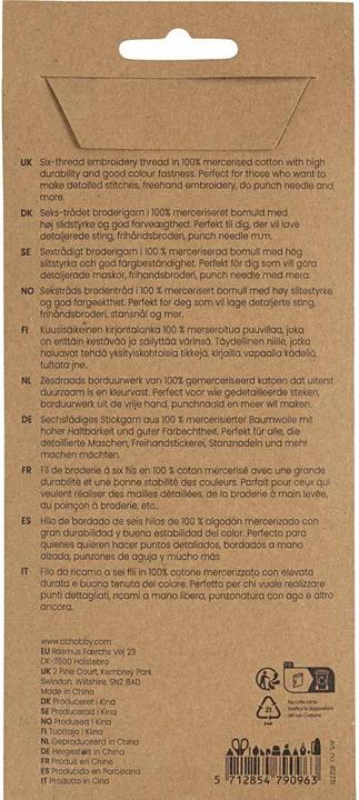 Actual product image Creativ Company Embroidery thread