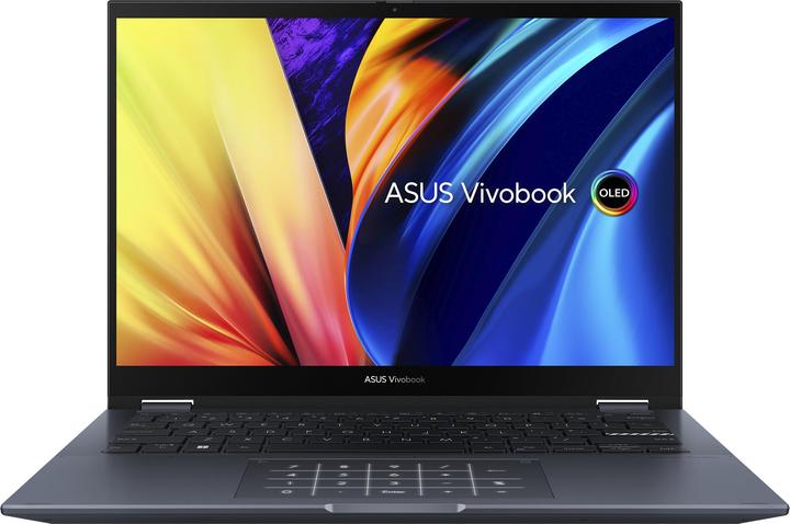 Produktbild ASUS Vivobook S14 Flip OLED (14", 512 GB, 16 GB, DE, Intel Core i5-12500H)