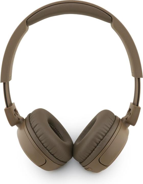 Actual product image Guess Headphones Bluetooth 5.3 Metal Logo Script brown (30 h, Wireless)
