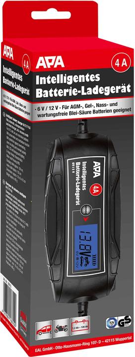 Produktbild Eufab Batterieladegerät (12V, 6V, 4 A)