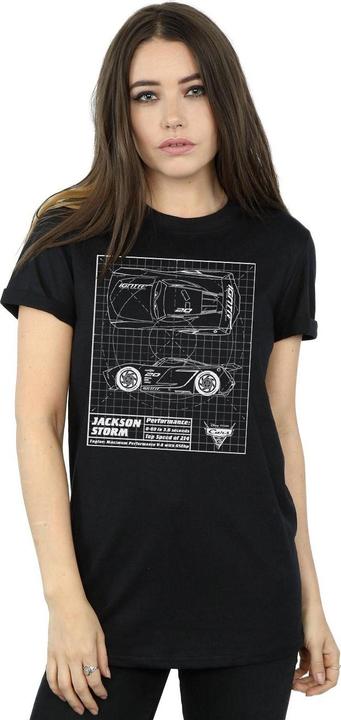 Produktbild Disney Cars Jackson Storm Blueprint TShirt (S)