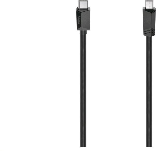 Produktbild Hama USB C — Mini A (0.75 m, USB 2.0)