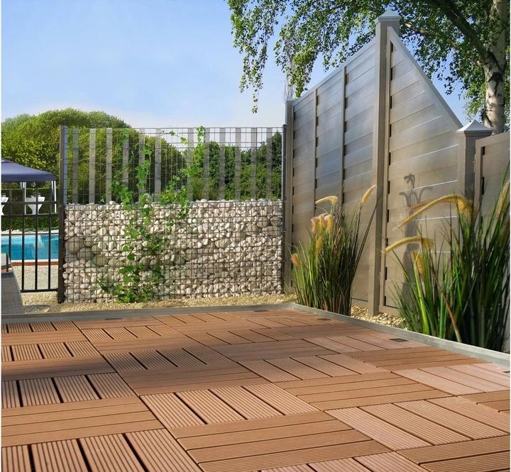 Actual product image Florco Balcony & terrace slabs (6 x, 30 x 30 cm)