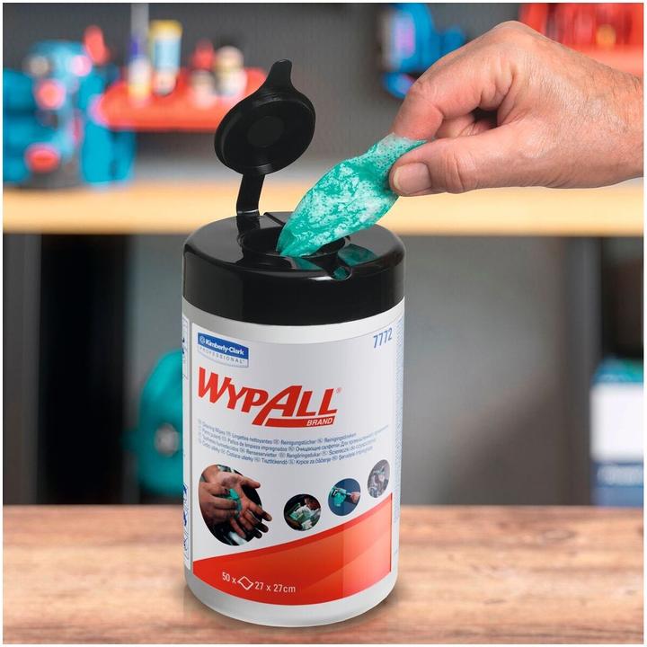 Actual product image Kimberly-Clark Hand cleaning cloth WYPALL 7772 without use of water 50 pcs. (1 pcs.)