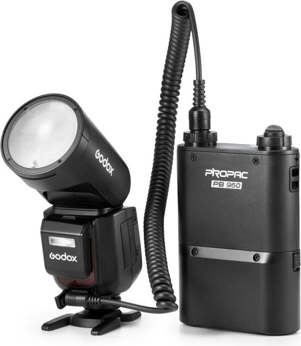 Actual product image Godox V1PRO (Plug-on flash, Sony)