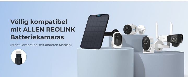 Actual product image Reolink Solar panel 2 USB-C (Solar panel)