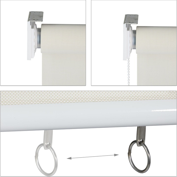 Actual product image Relaxdays Senkrechtmarkise (1.80 m)