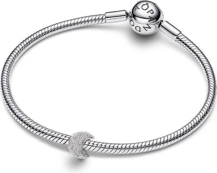 Image du produit Pandora Mini breloque lune texturée (Argent 925)