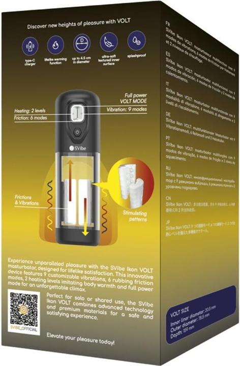 Produktbild Snail Vibe SVibe Ikon VOLT Masturbator