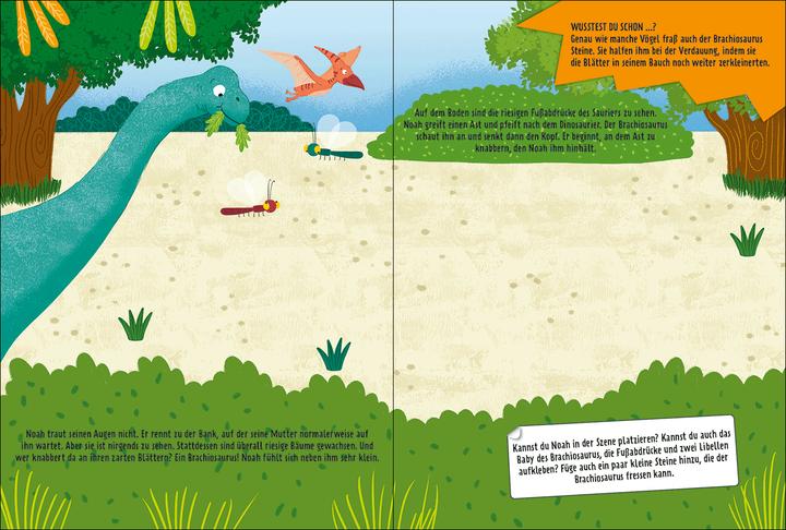 Actual product image Loewe Meine Dino-Welt - Stickerspass