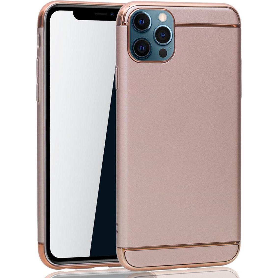Thumbnail - König Design Apple iPhone 12 / 12 Pro Hülle Case Handy Cover Schutz Tasche Schutzhülle Bumper Pink (Realme 12 Pro+, Appl...