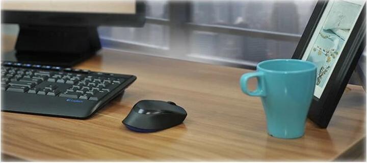 Produktbild Logitech Funkset MK345 - US INTL - 2,4 GHz - INTNL (Eng. Int., Kabellos)