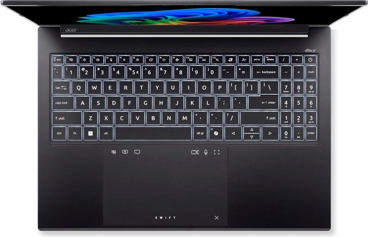 Produktbild Acer Swift Go 16 AI OLED (16", 1000 GB, 32 GB, DE, Intel Core Ultra 9 288V)