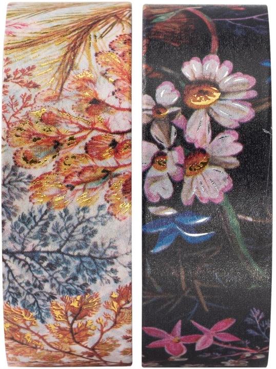 Actual product image Paperblanks Decorative adhesive tape 1.5 cm x 10 m, 2 pcs. Anemone/Floralia (15 mm)