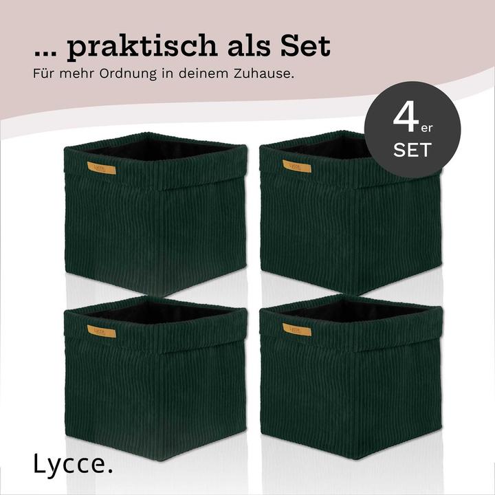 Actual product image Aufbewahrungskorb Casual Faltbare Aufbewahrungsbox Cord 4P (33 cm, 4x)