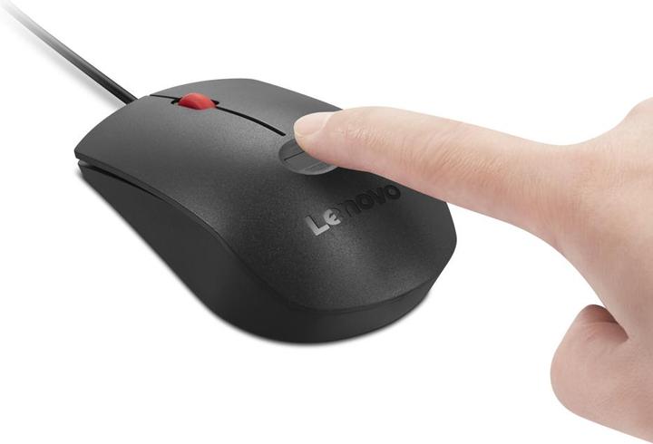 Produktbild Lenovo Fingerprint Biometric USB Mouse Gen3 (Kabelgebunden)