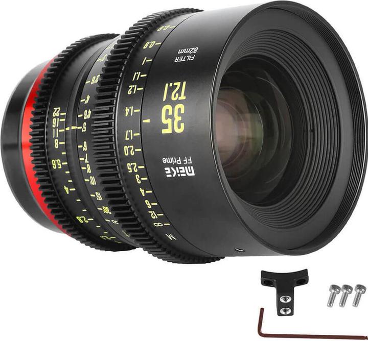 Immagine prodotto Meike MK 35 mm T2.1 FF con attacco PL (PL, Full frame)