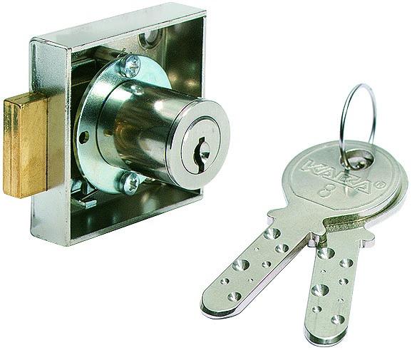 Actual product image Kaba Screw-on deadbolt locks type 1074 without key