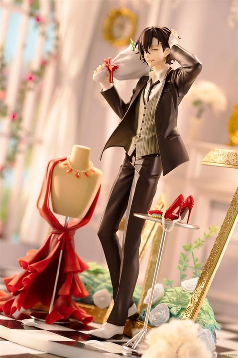Produktbild Hobbymax Bungo Stray Dogs PVC Statue 1/8 Dazai Osamu Dress Up Ver. Deluxe Edition 26 cm