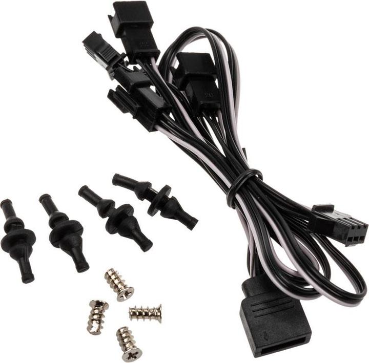 Actual product image Silverstone SST-FW124-ARGB FW Series PWM (120 mm, 1x)