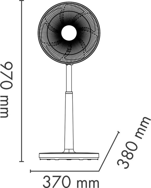 Produktbild Argo Tisch bodenventilator 61 db (61 dB)