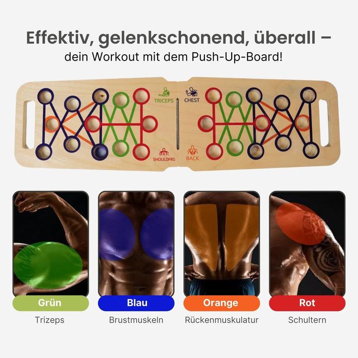 Actual product image Hermex Push-up board Push-up board Push-up trainer Push-up board