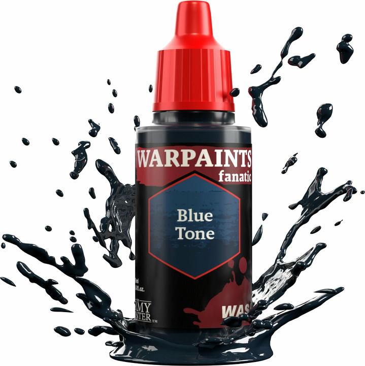 Produktbild The Army Painter Wash Warpaints Fanatic Wash: Blue Tone 18 ml (Blue Tone, 18 ml)