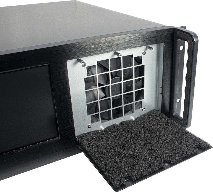 Actual product image Intertech Inter-Tech 48.3cm IPC 4U-4460TFT 4HE SERVER Touchpanel 8.9" (4 RU, 19 inch rack)
