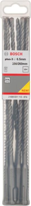 Immagine prodotto Bosch Hausgeräte Hammerbohrer plus-3 6.5x200x260mm 10 Stk. (6,5 millimetri)