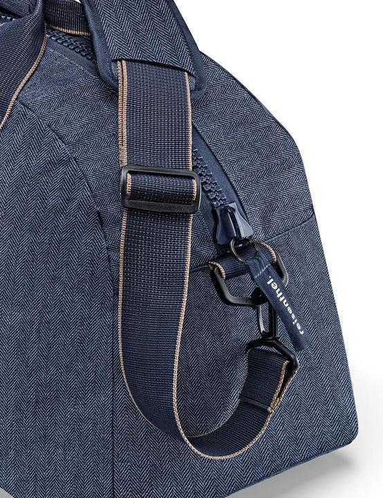 Image du produit reisenthel Sac de voyage Overnighter Herringbone Dark Blue (45 l)