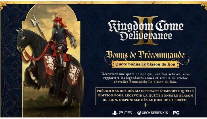 Image du produit Deep Silver Kingdom Come Deliverance II Édition Day One (Xbox Series X, FR)