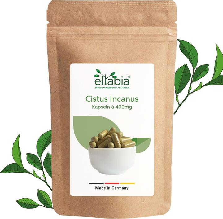 Actual product image Eltabia Cistus Incanus capsules 100 (100 Piece, Capsules)
