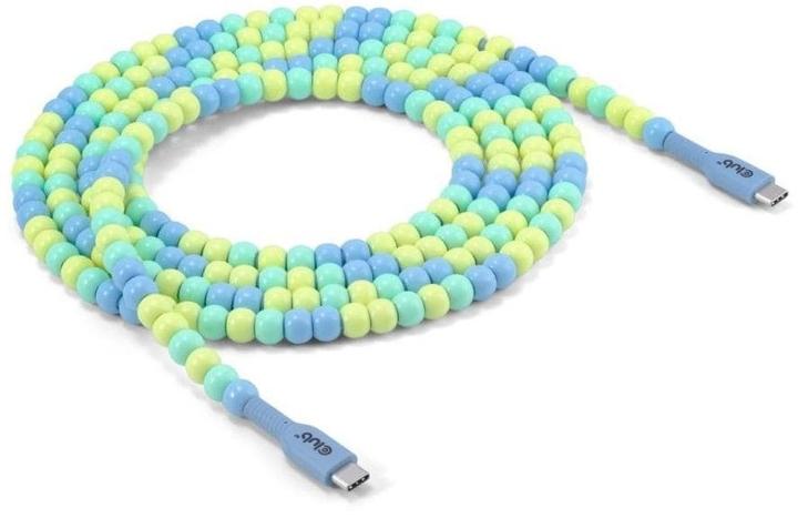 Actual product image Club 3D Club3D Lifestyle USB-C Perlen-Kabel PD60W (2 m, USB 2.0, 60 W)