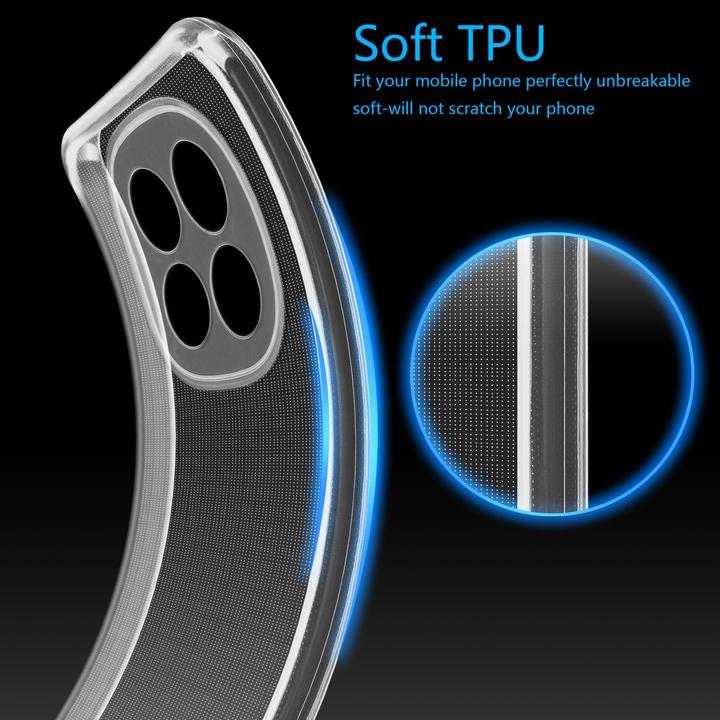 Produktbild Cadorabo Hülle für Xiaomi Redmi Note 14 Pro Plus 5G TPU Schutz Case (Xiaomi Redmi Note 14 Pro 5G)