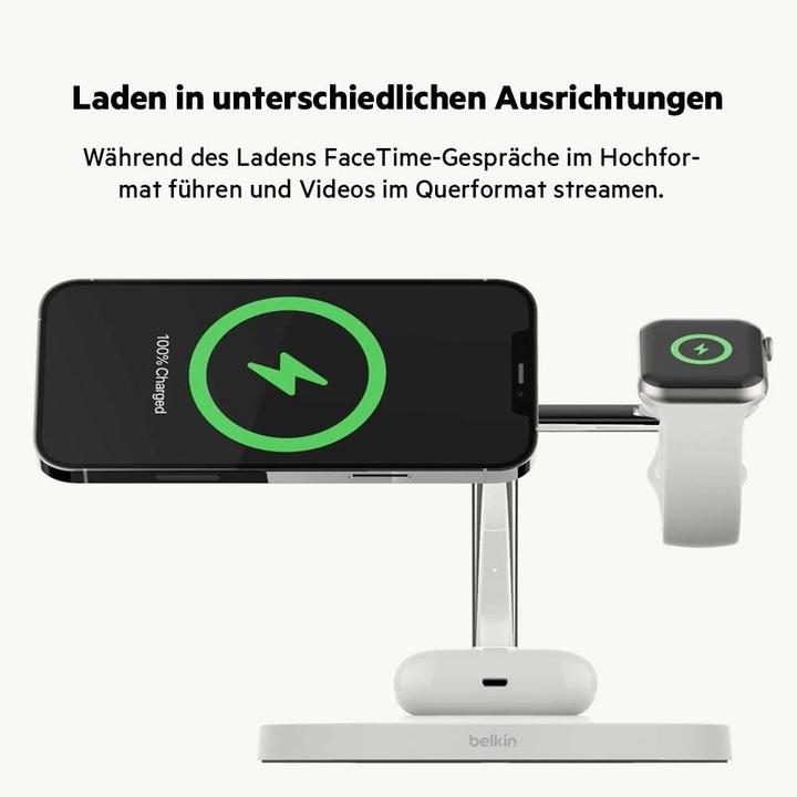 Produktbild Belkin BoostCharge Pro 3-in-1 (15 W)