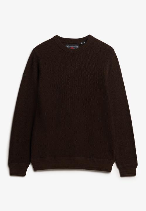 Produktbild Superdry Leichter strukturierter Baumwollpullover (XL)