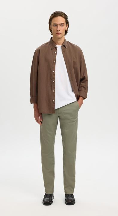 Immagine prodotto Selected Regular Fit Bluse aus Leinengemisch (L)