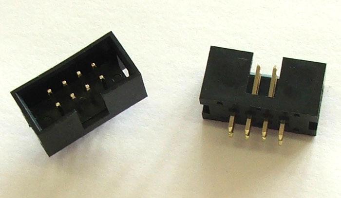 Immagine prodotto OEM Connettore maschio 2x4 poli DIN 41651 RM 2.54mm