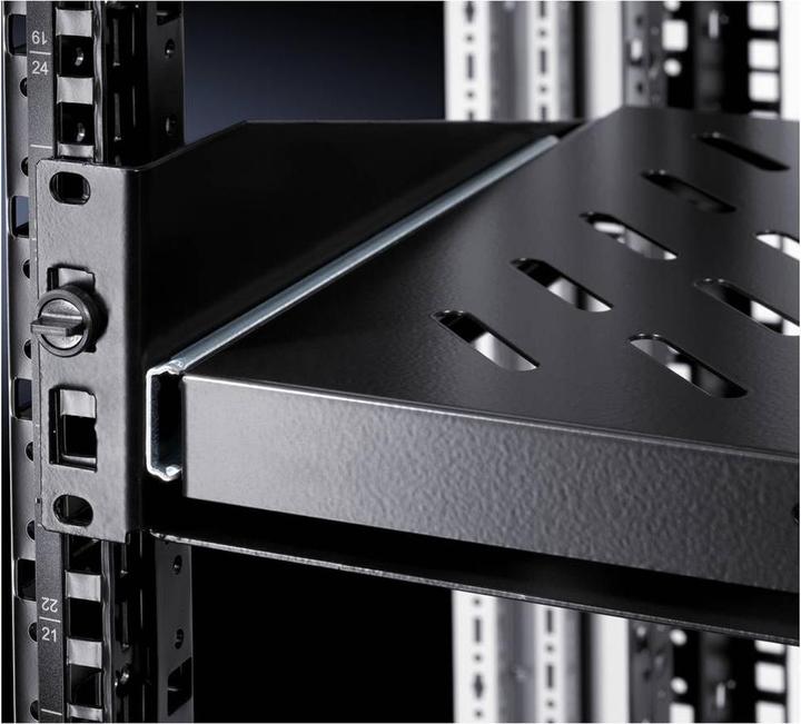 Image du produit Rittal Tablette coulissante pour appareils ménagers, 2 U