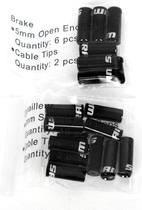 Actual product image Sram Ferrule Kit, Aluminum includes Shift 4.0mm Qty 10