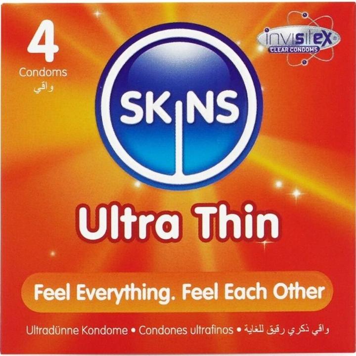 Produktbild Skins Kondome Ultra Dünn 4er Pack (4 Stk.)