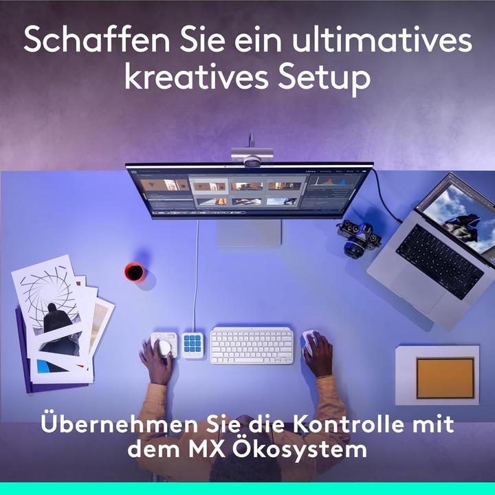 Actual product image Logitech Mx Creative Console (Without keyboard layout, Cable)