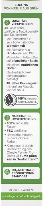 Actual product image Logona Face cream cell renewing (30 ml, 24h cream)