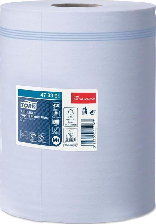 Image du produit Tork SERVIETTE EN PAPIER 473391 REFLX450PLUS M4 (6x)